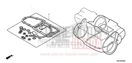 KURBELGEHAEUSEDECKEL, L. CB1100NAH de 2017